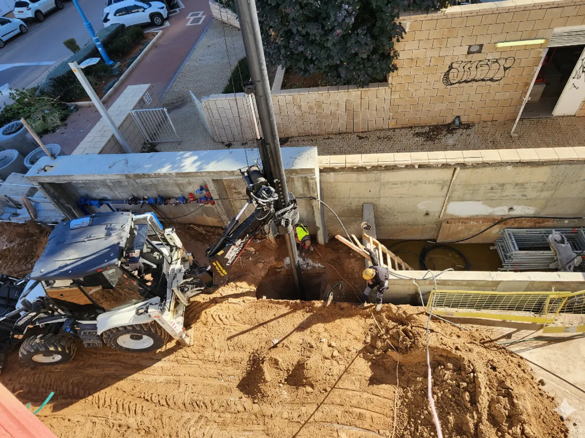 קידוח בור חלחול – ציוד מקצועי