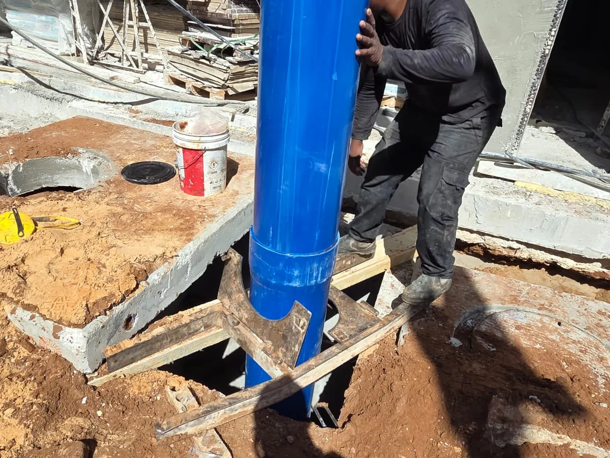 ביצוע בור חלחול – עבודת קידוח